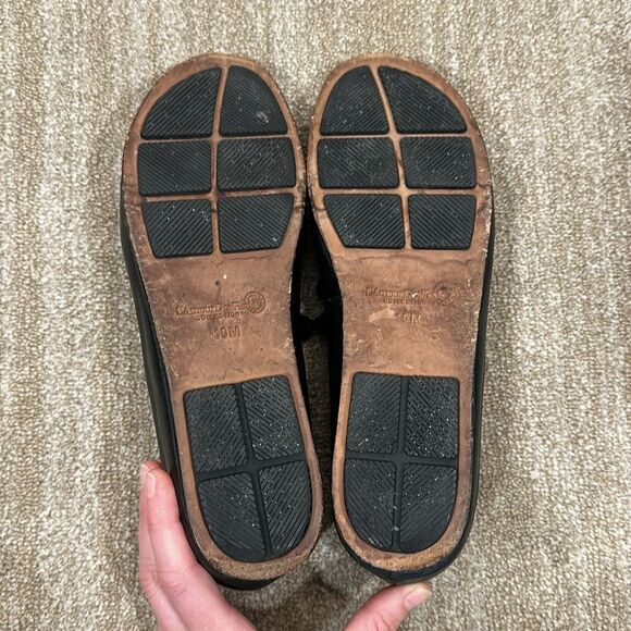 L’Amour Des Pieds Caiden Leather Ballet Flats Shoes Black Women Size 10M - Picture 7 of 11